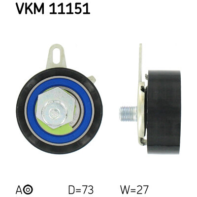Galet De Distribution Skf Référence Vkm11151