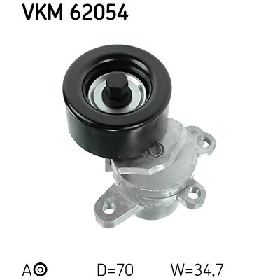 Galet Tendeur De Courroie Skf Vkm 62054