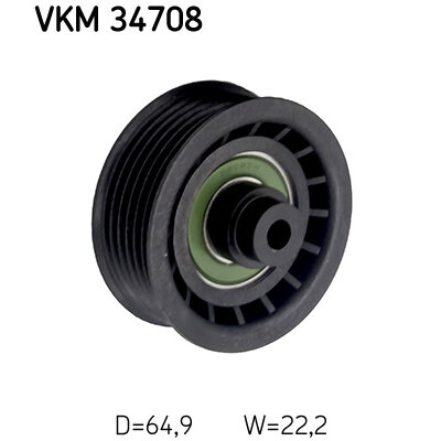 Galet enrouleur de courroie SKF VKM 34054