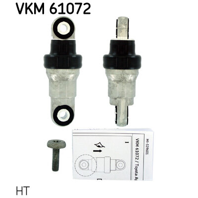 Galet Tendeur De Courroie Skf Vkm 61072