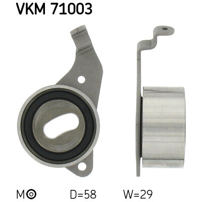 Galet De Distribution Skf Référence Vkm71003