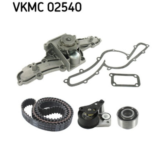 Kit Distribution&Pompe À Eau Skf Vkmc 02540