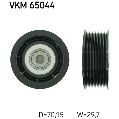 Galet Enrouleur De Courroie Skf Vkm 65044