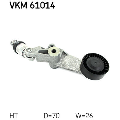Galet Tendeur De Courroie Skf Vkm 61014