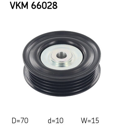 Galet Enrouleur De Courroie Skf Vkm 66028