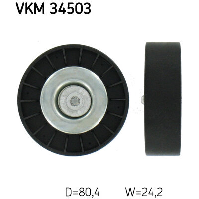 Galet Enrouleur De Courroie Skf Vkm 34503