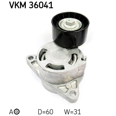 Galet D'accessoires Skf Vkm36041