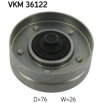 Galet Enrouleur De Courroie Skf Vkm 36122
