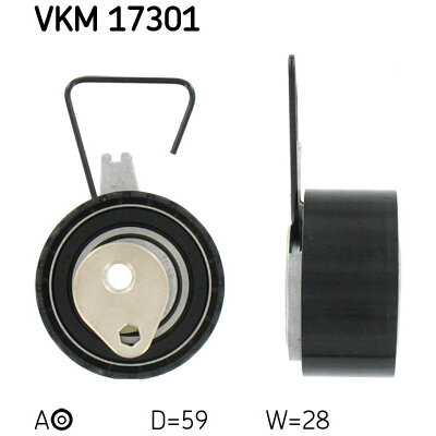 Galet Tendeur De Courroie Skf Vkm17301