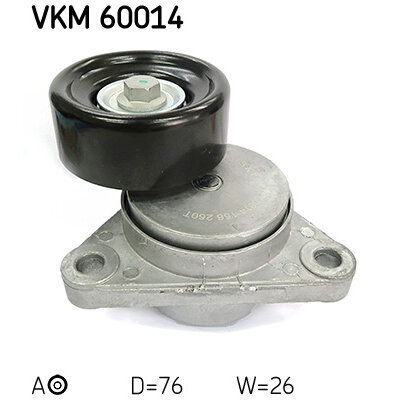 Galet Tendeur De Courroie Skf Vkm 60014