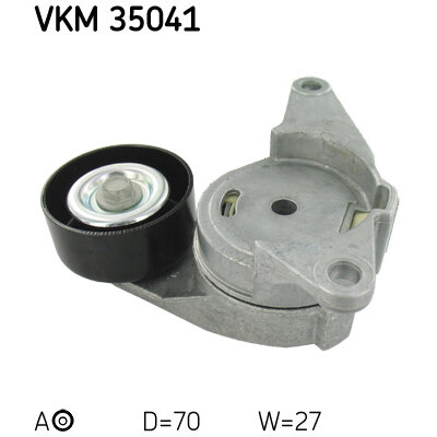 Galet Tendeur De Courroie Skf Vkm 35041