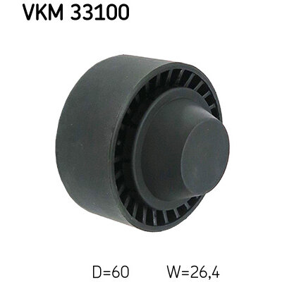 Galet D'accessoires Skf Vkm33100