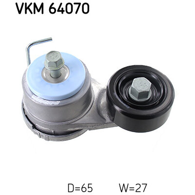 Galet Tendeur De Courroie Skf Vkm 64070