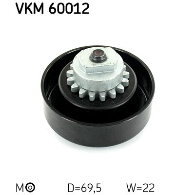 Galet Tendeur De Courroie Skf Vkm 60012