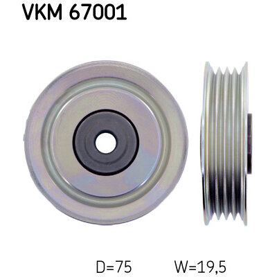 Galet Enrouleur De Courroie Skf Vkm 67001