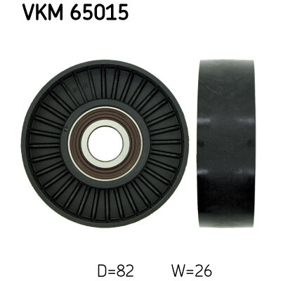 Poulie Renvoi Courroie Accessoire SKF VKM 65019 - Compatible Hyundai, Kia