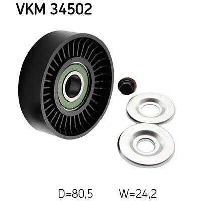 Galet De Distribution Skf Référence Vkm34502