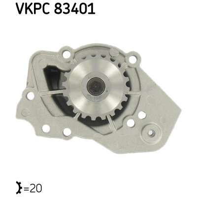 Pompe À Eau Skf Vkpc 83401