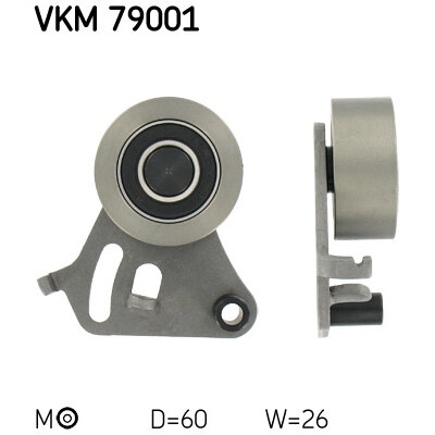 Galet De Distribution Skf Référence Vkm79001