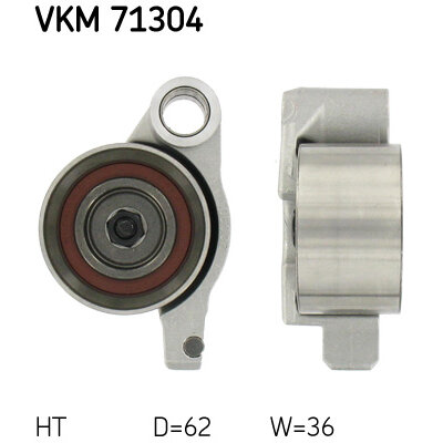 Poulie Damper Skf Vkm71304