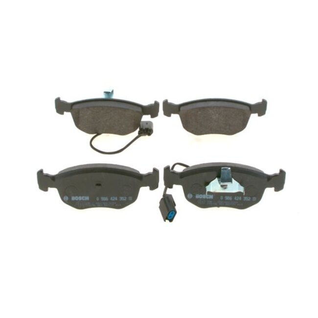 4 Plaquettes De Frein Bosch 0986424352