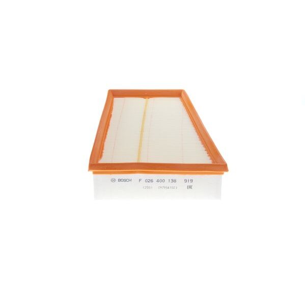 Filtre à Air Bosch S0138 - Haute Filtration - Compatible Avec Plusieurs Modèles De Voitures