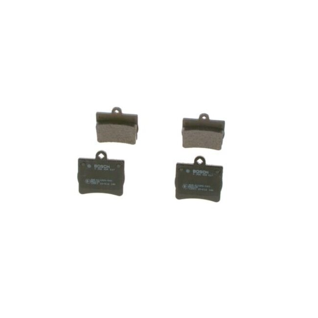 4 Plaquettes De Frein Bosch 0986494017