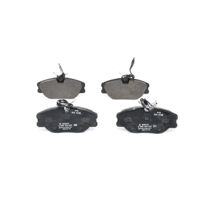 4 Plaquettes De Frein Bosch 0986424033