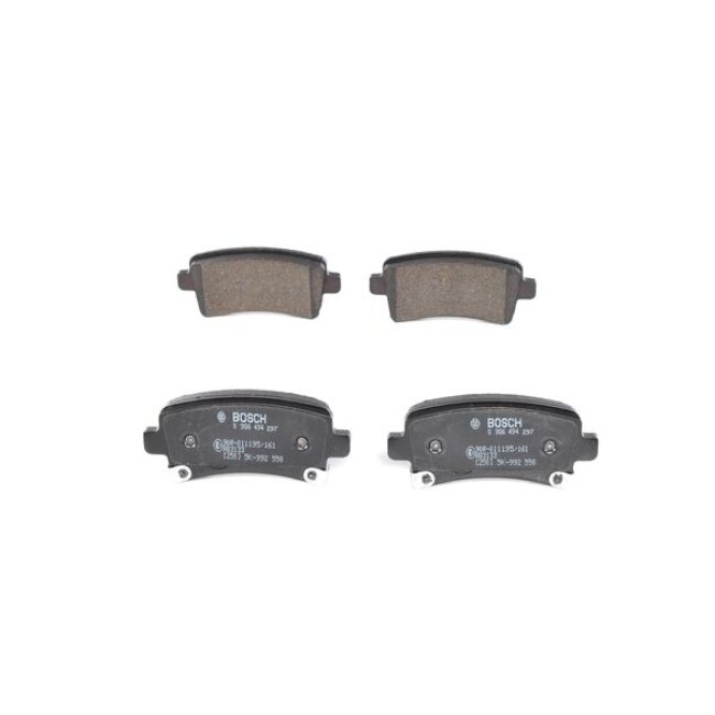 4 Plaquettes De Frein Bosch 0986494297