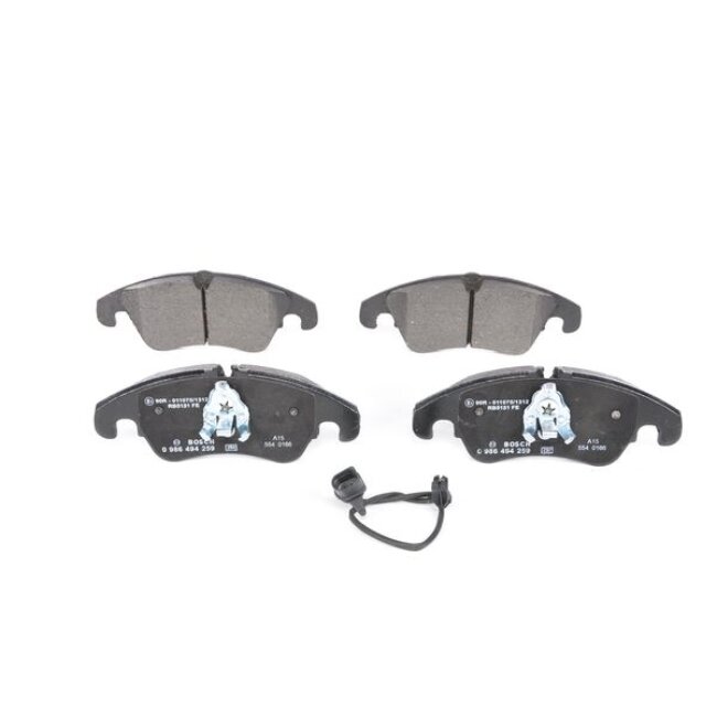 4 Plaquettes De Frein Bosch 0986494259