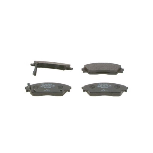 4 Plaquettes De Frein Bosch 0986460972