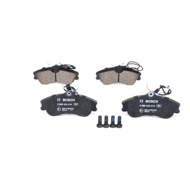 4 Plaquettes De Frein Bosch 0986424414