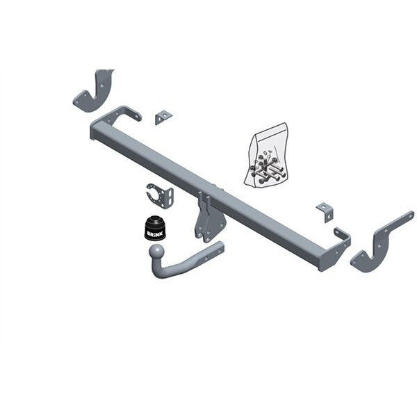 Attelage Démontable Avec Outil Brink 654600