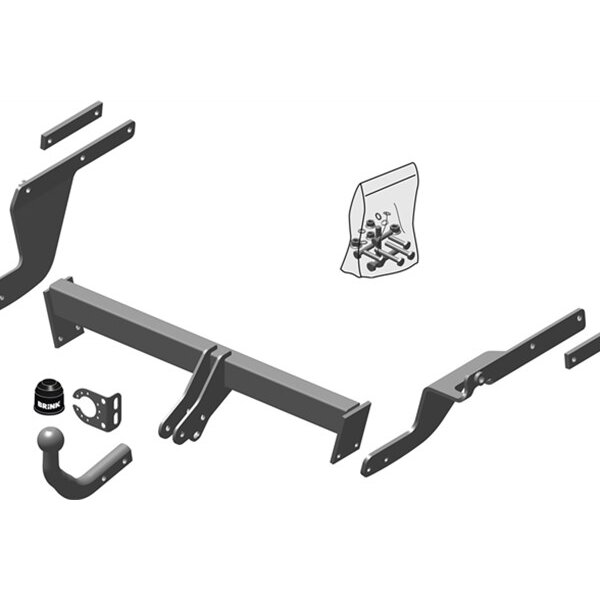 Attelage Démontable Avec Outil Brink 539400