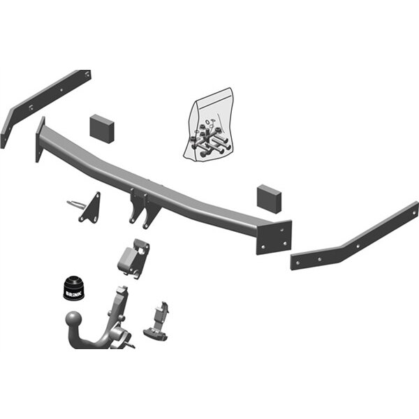 BRINK Attelage ''col De Cygne'' D&eacute;montable Sans Outils  527200