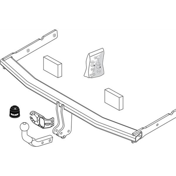 Attelage Démontable Avec Outil Brink 356600