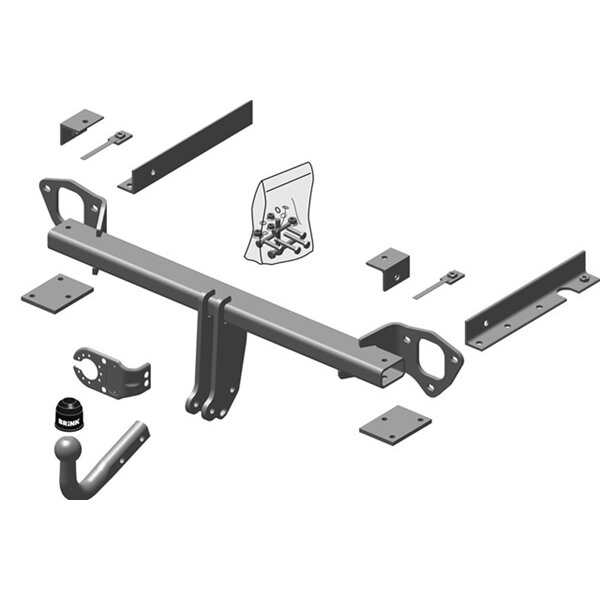 Attelage Démontable Avec Outil Brink 502900