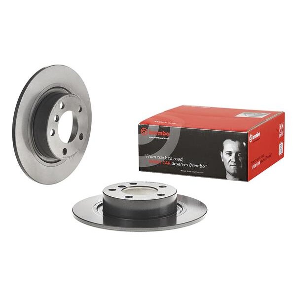 2 Disques De Frein Brembo 08.d180.11