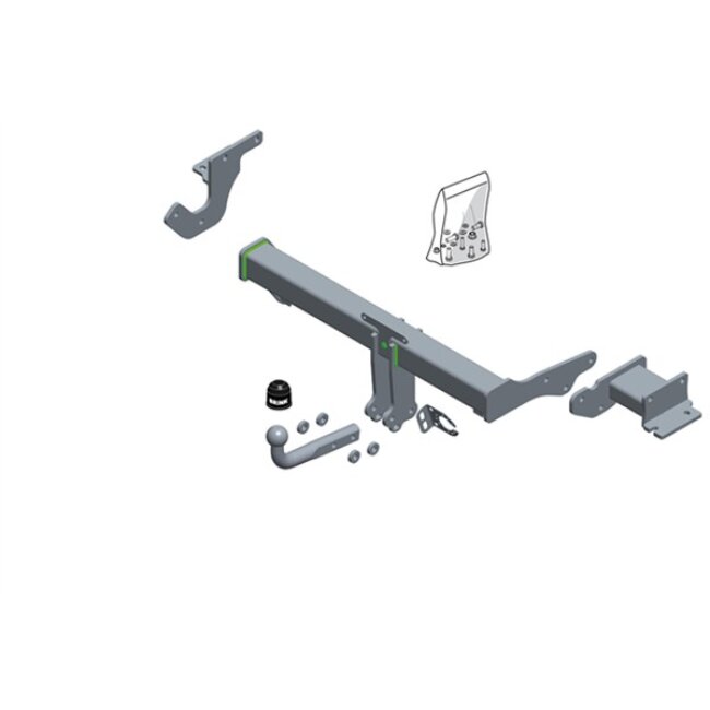Attelage col De Cygne Démontable Avec Outils Brink 665000