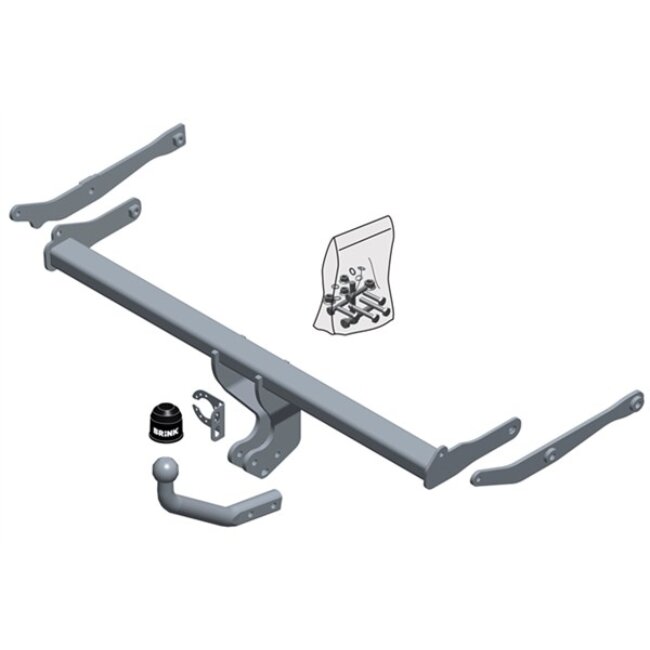 Attelage col De Cygne Démontable Avec Outils Brink 669100