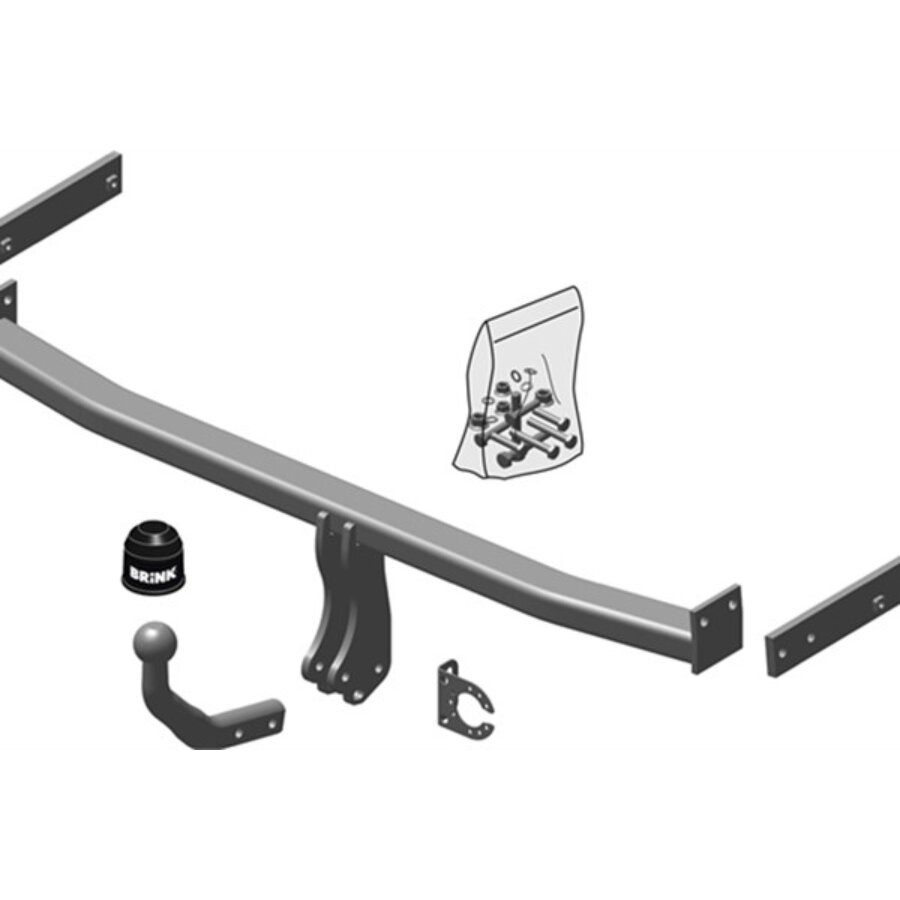 Attelage Démontable Avec Outil Brink 518600