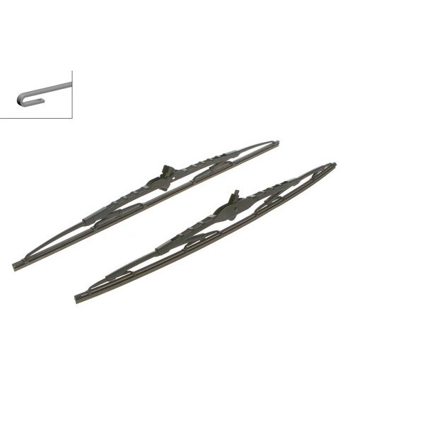 2 Balais D'essuie-glace Bosch Twin 682