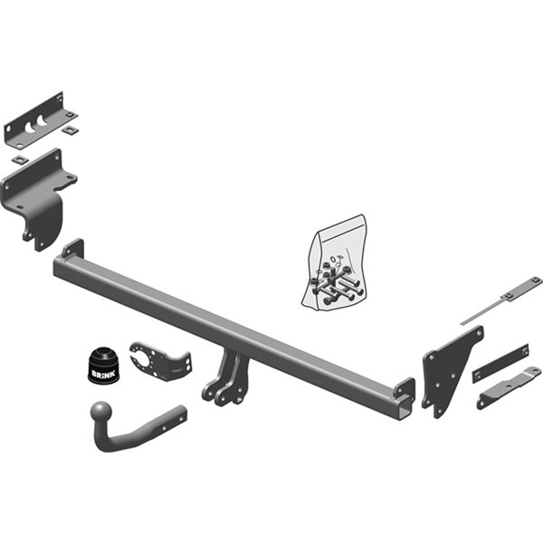 BRINK  Attelage Voiture pour NISSAN: Qashqai (Ref: 497600)