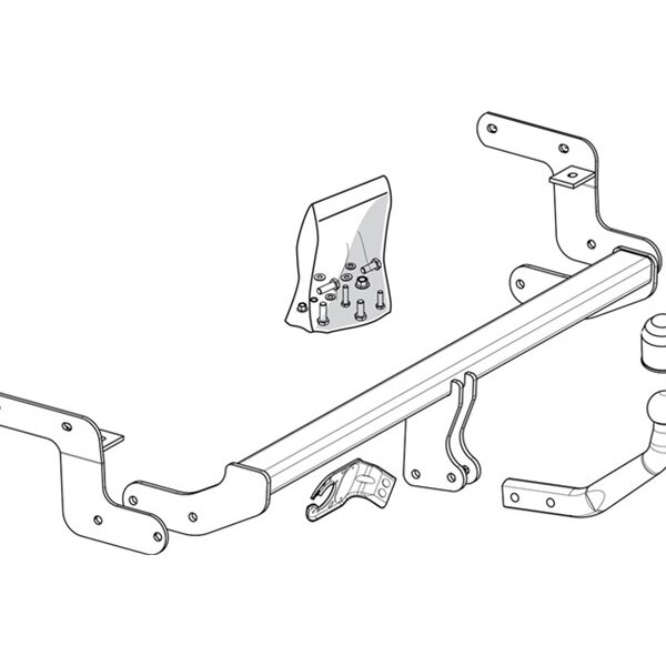 Attelage Démontable Avec Outil Brink 445400