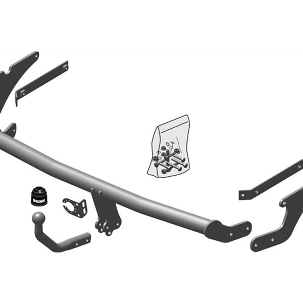 Attelage Démontable Avec Outil Brink 613000