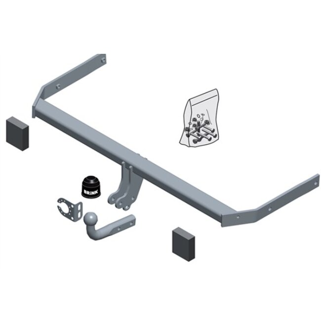 Attelage col De Cygne Démontable Avec Outils Brink 686900
