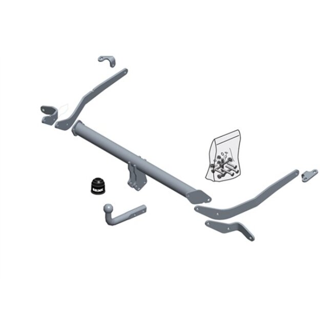 Attelage col De Cygne Démontable Avec Outils Brink660500