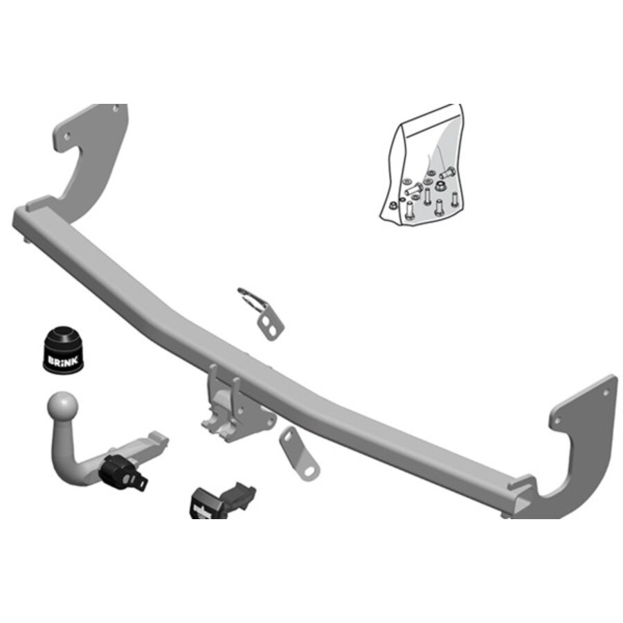 Attelage Démontable Sans Outil Brink 596300