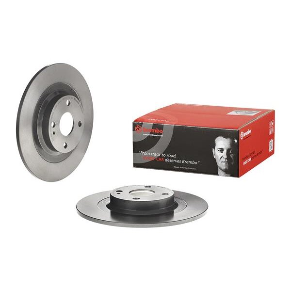 2 Disques De Frein Brembo 08.d226.11