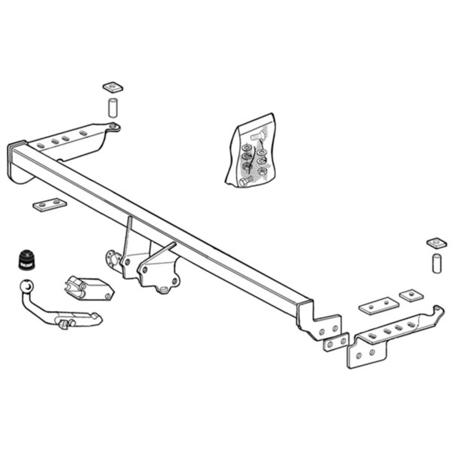 Attelage Démontable Sans Outil Brink 353400